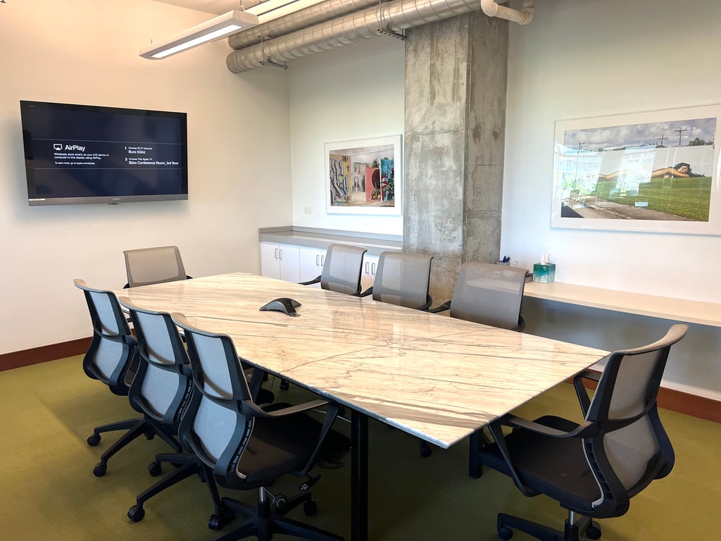 An interior shot of Main Conference Room