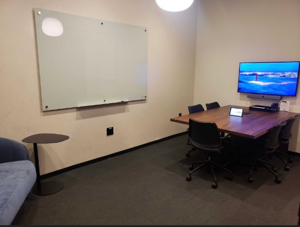An interior shot of Conf Room E