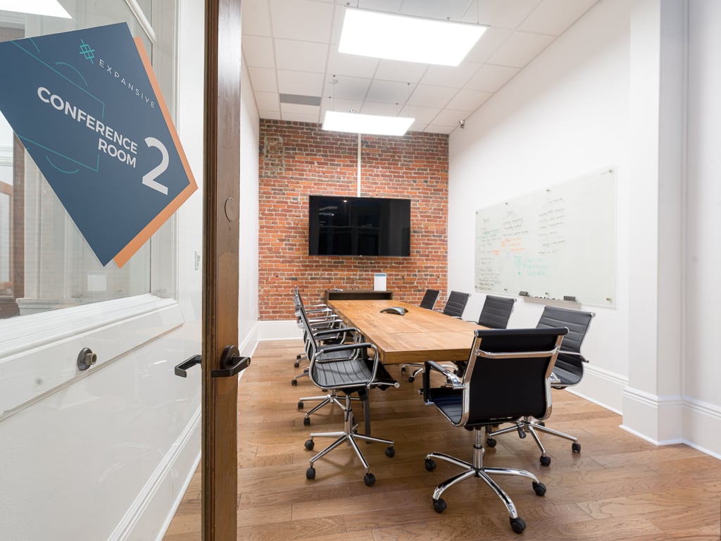 An interior shot of Conference Room 2