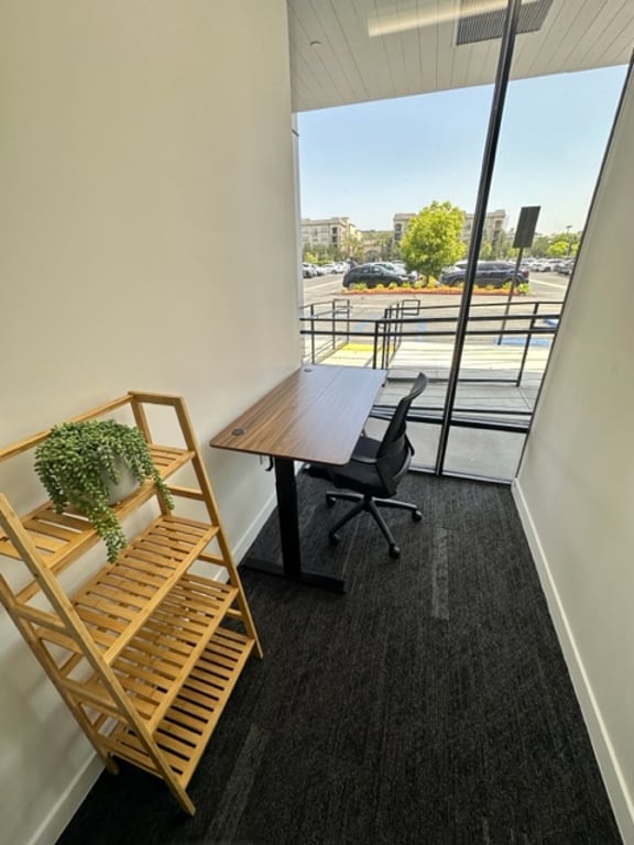 An interior shot of 1 - Desk Office 123