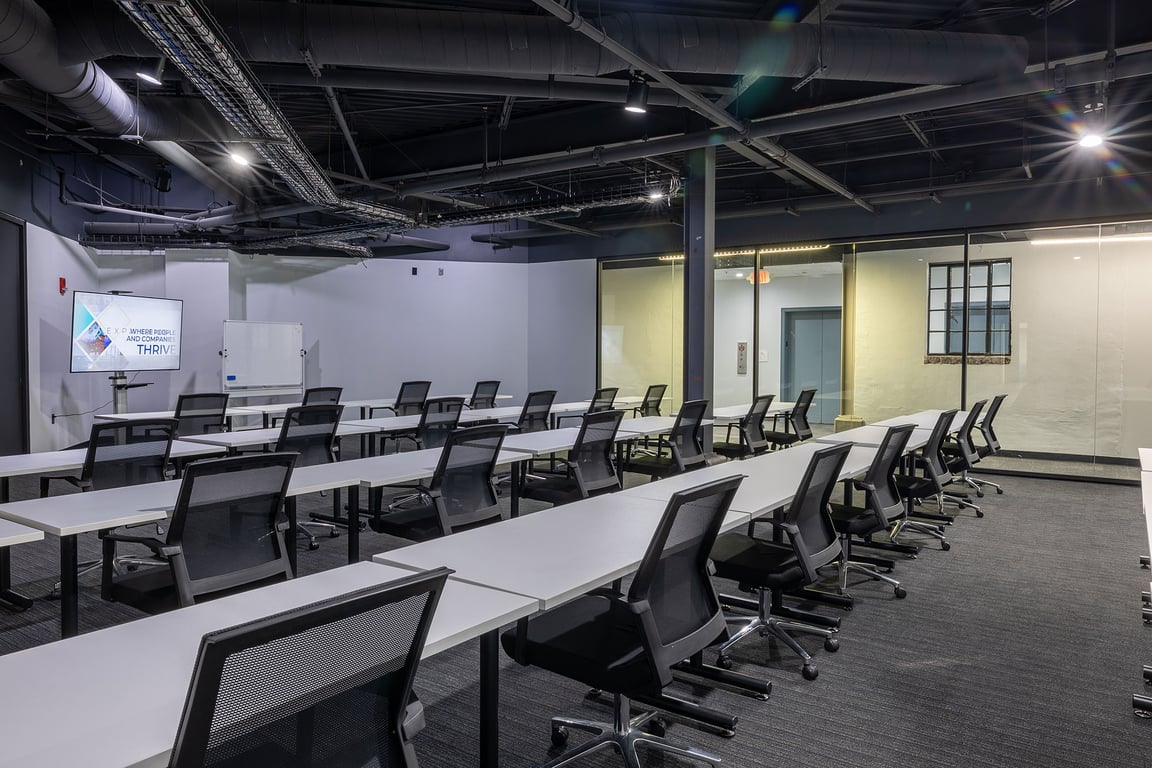 An interior shot of Training Suite