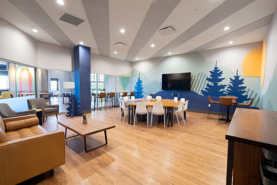 An interior shot of Private Meeting Room for 20