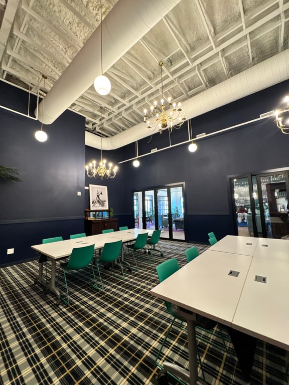 An interior shot of The Ballroom
