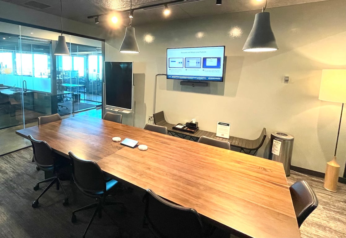 An interior shot of Conference Room A