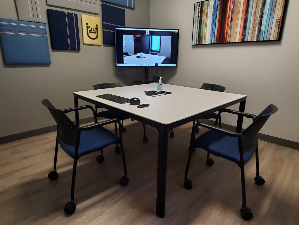An interior shot of Small Meeting Room