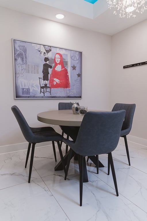 An interior shot of Conference room downstairs (4 people)