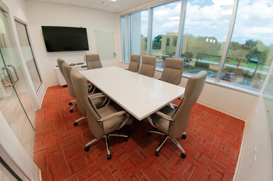 An interior shot of Conference Room with Window
