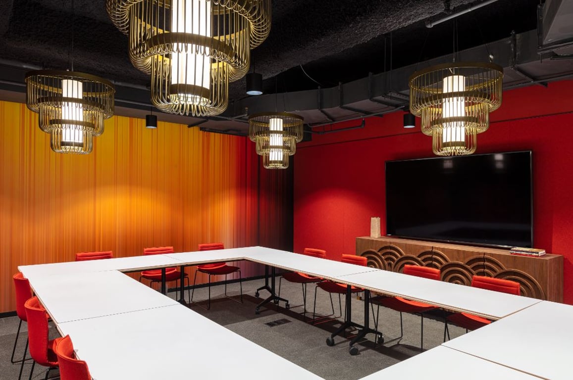 An interior shot of Radio City Meeting Room