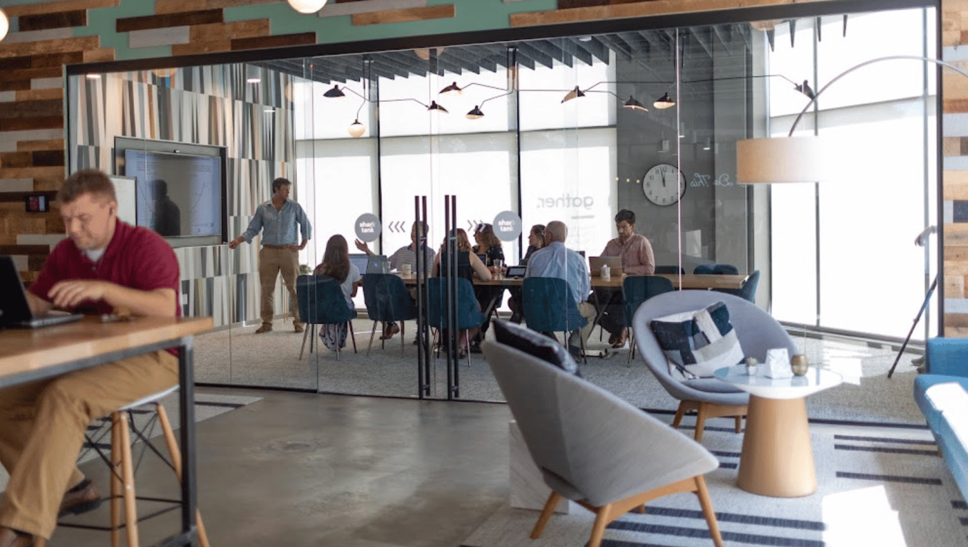 An interior shot of Gather - Short Pump