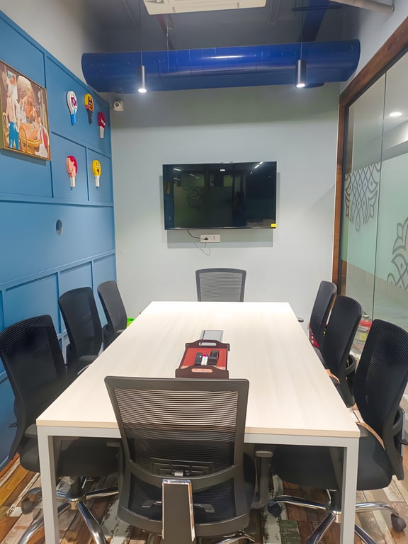 An interior shot of Meeting room - 8 Seater - 4th Floor