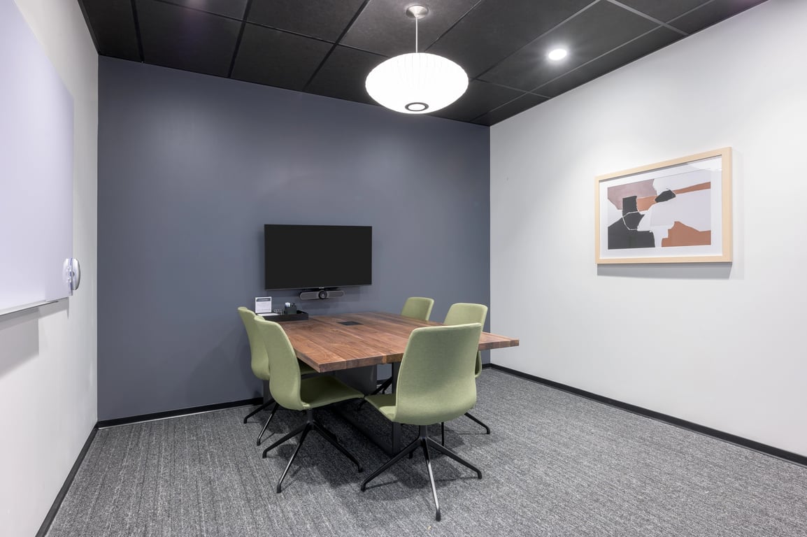 An interior shot of Huddle Room 2-C