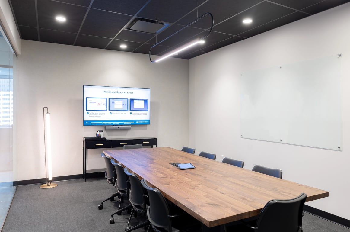 An interior shot of Conference Room C