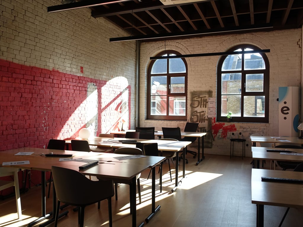 An interior shot of Encode Hub