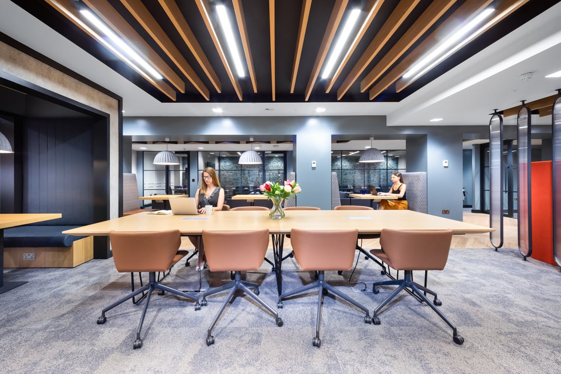An interior shot of Landmark: Farringdon