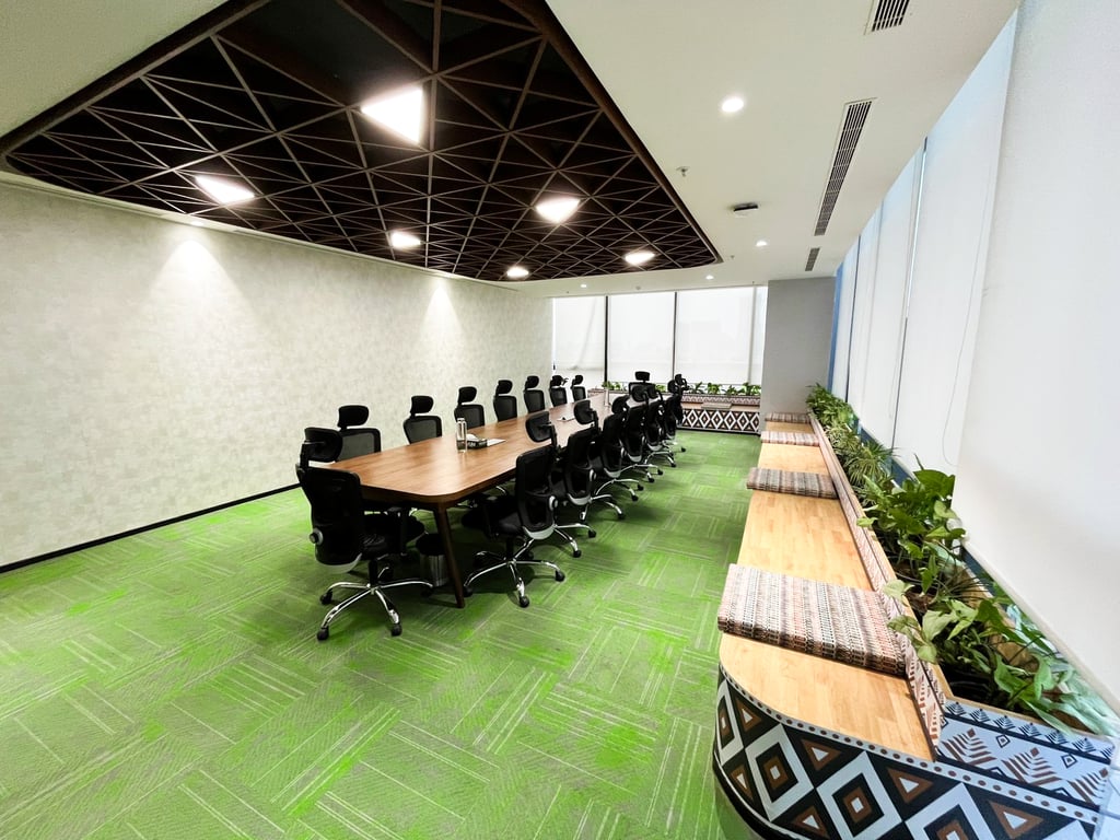 An interior shot of Boardroom 2 - 16 Seater - 5th Floor