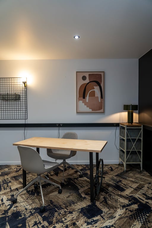 An interior shot of Bureau 8