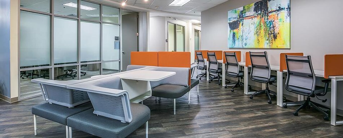 An interior shot of Office Evolution - Jacksonville - Town Center
