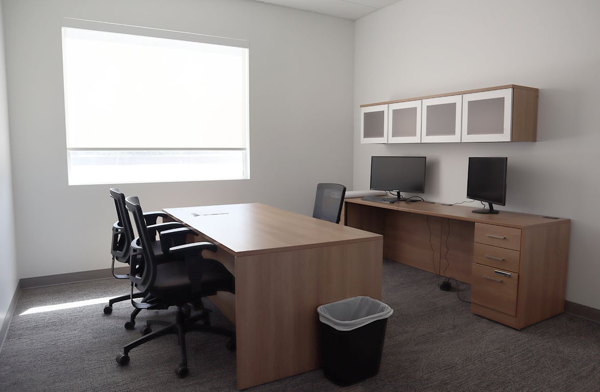 An interior shot of Private Office A