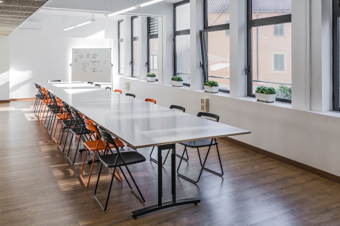 An interior shot of Sala Polivalente