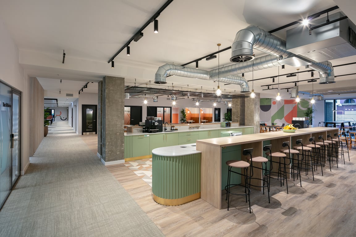 An interior shot of 10X at 10 Brindley Place
