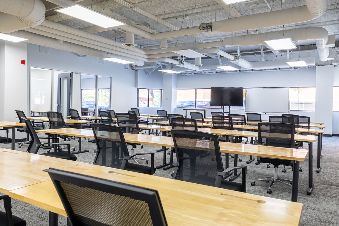 An interior shot of Training Suite