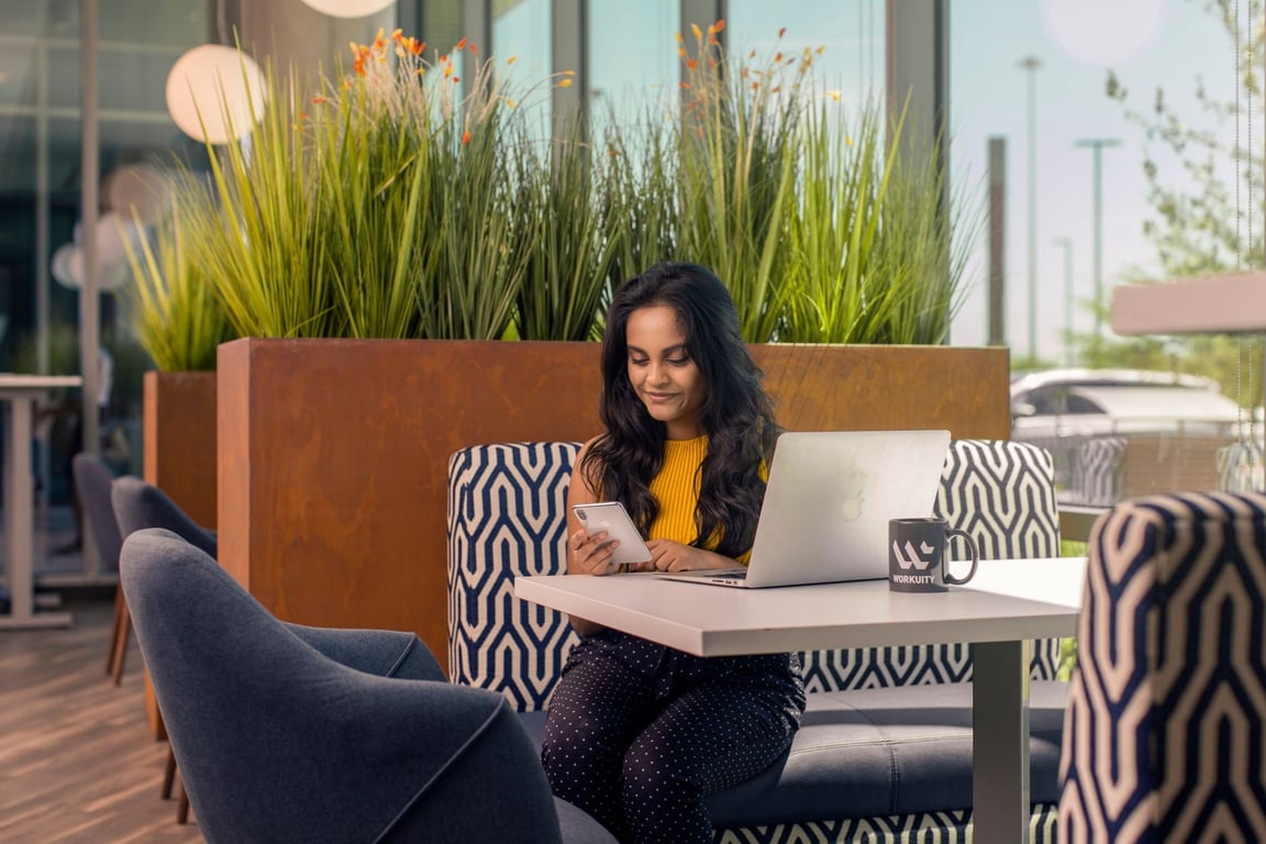 An interior shot of Workuity - Chandler