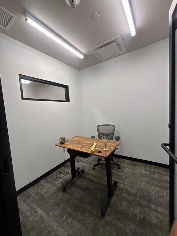 An interior shot of Private Day Office