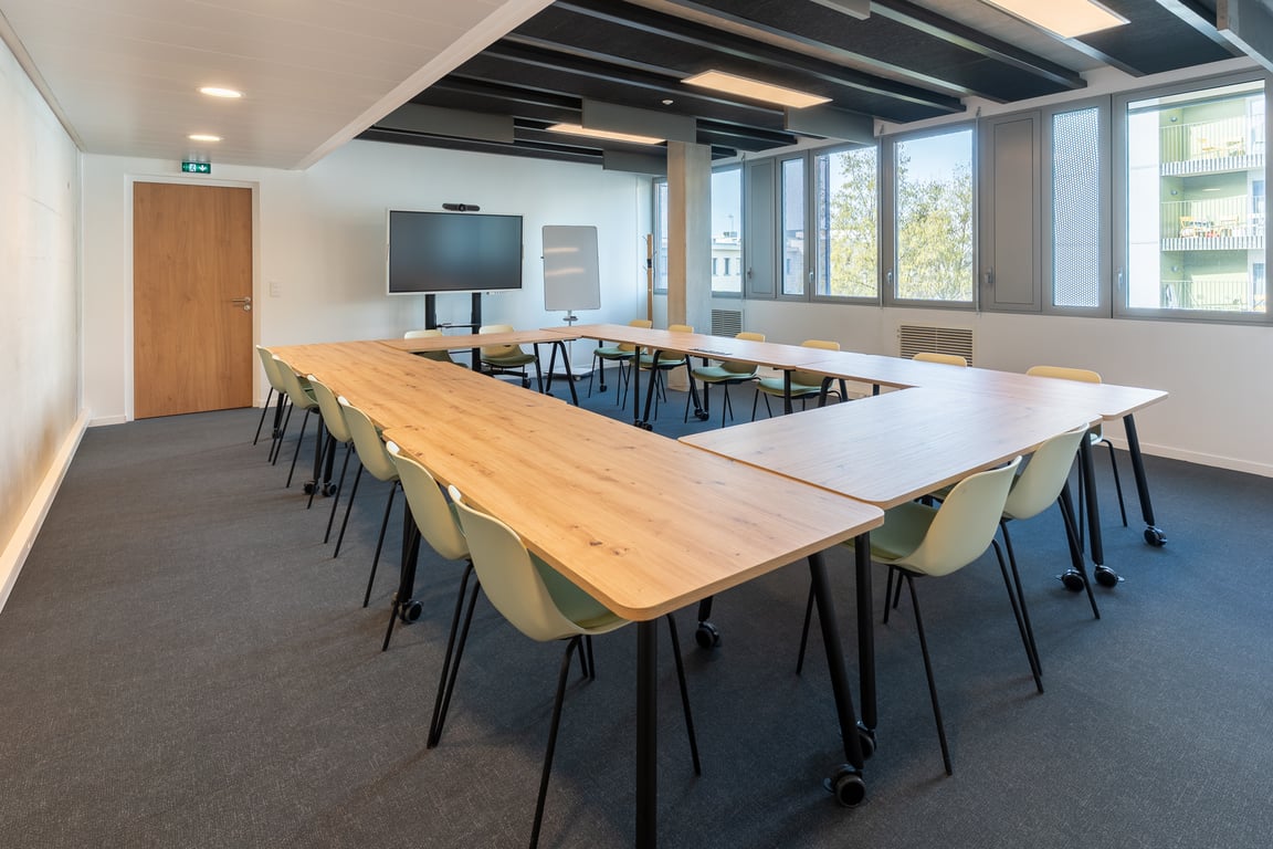 An interior shot of Salle Champs de Mars