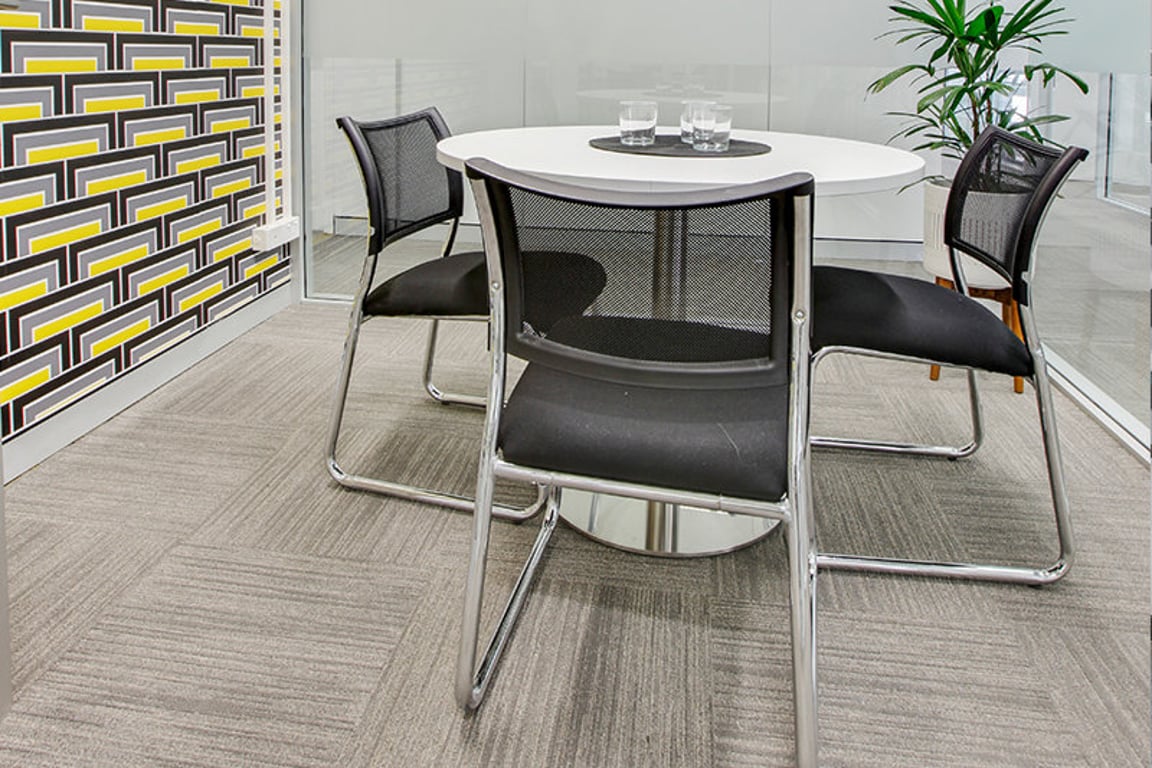 An interior shot of 4 Person Meeting Room