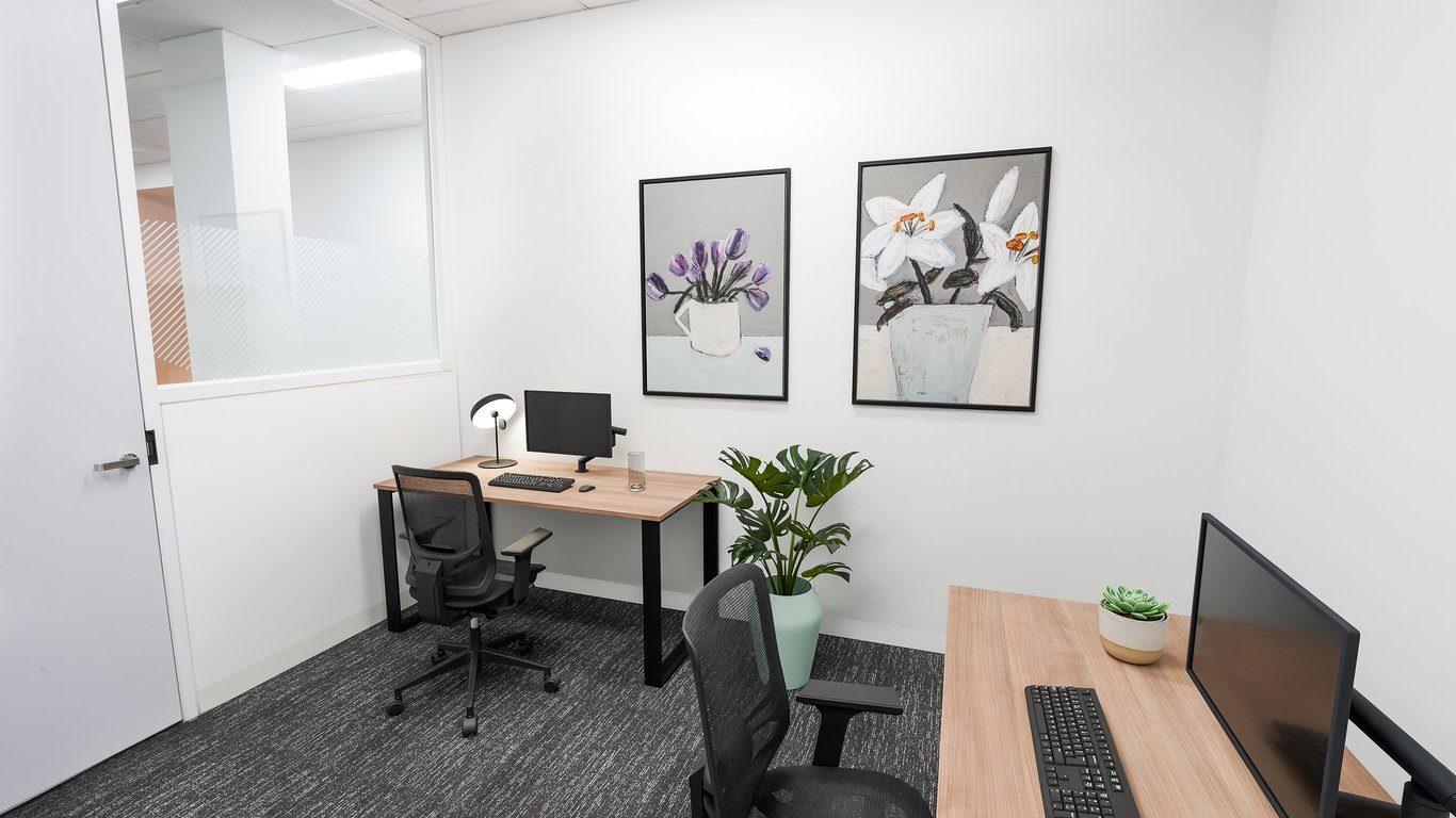 An interior shot of Suite 1