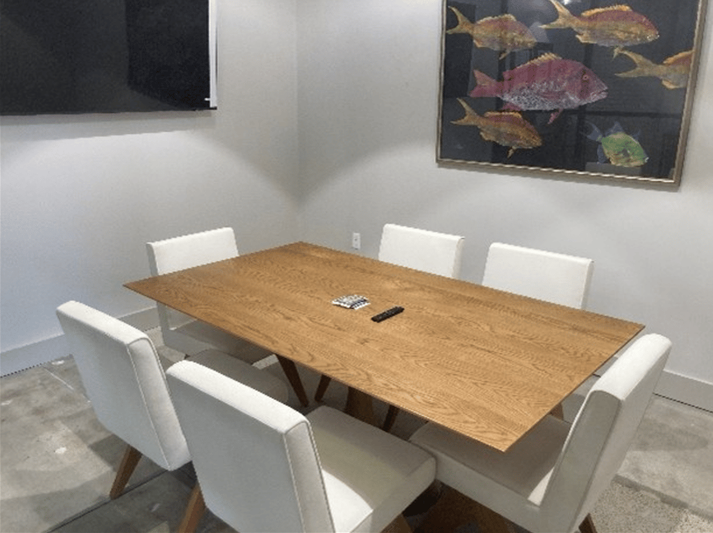 An interior shot of Meeting Room