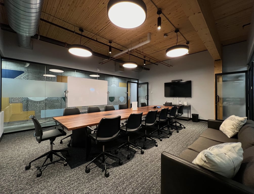An interior shot of Conference D