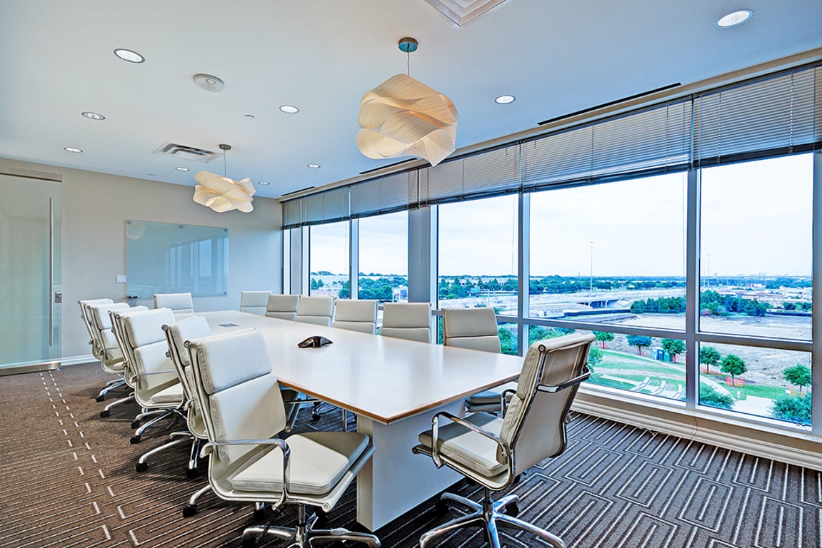 An interior shot of 16 Person Meeting Room