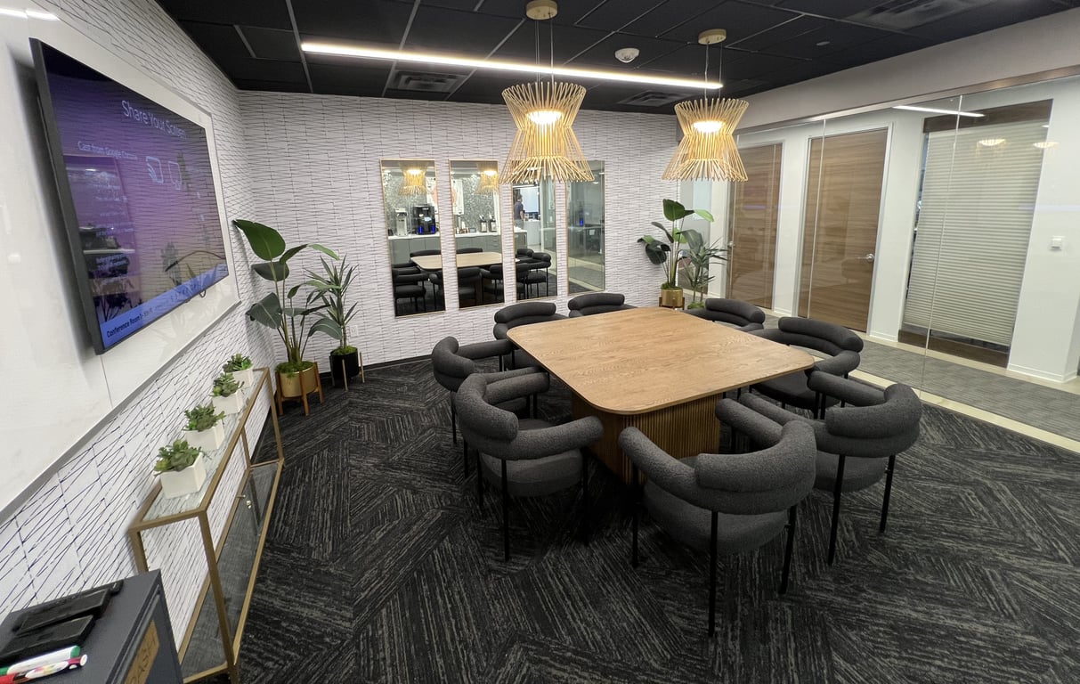 An interior shot of The Lewis Conference Room