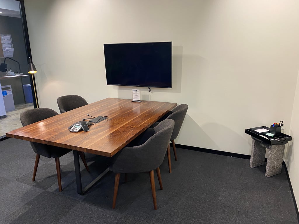 An interior shot of Conference F