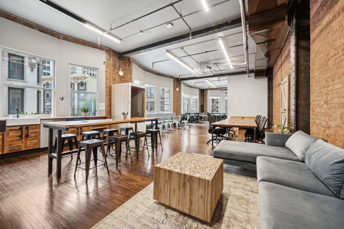 An interior shot of Nomad Versatile Event Space