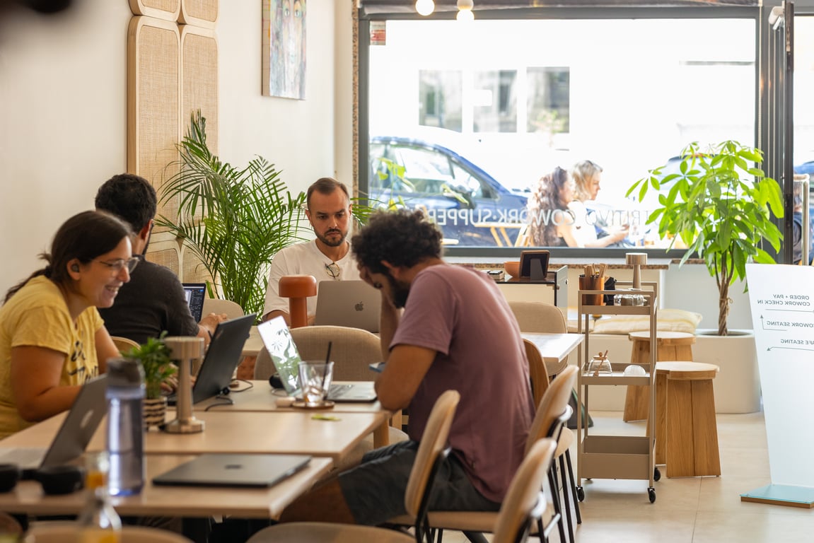 An interior shot of Elevada - Eatery e Cowork