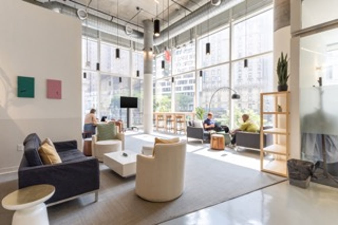 An interior shot of The Yard - Herald Square