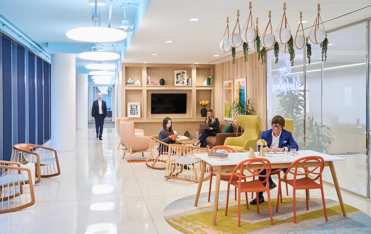 An interior shot of Carr Workplaces - Capitol Hill