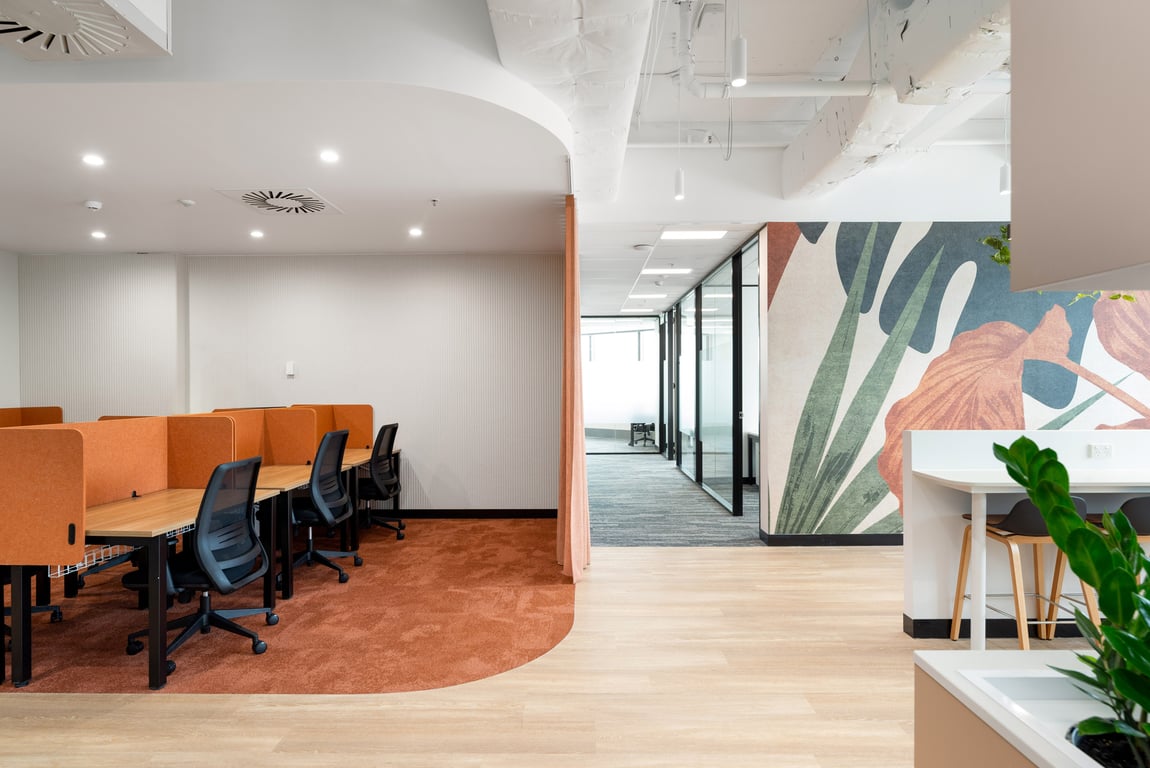 An interior shot of Workspace365 - Chermside