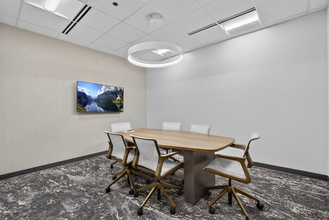 An interior shot of Strategy Room