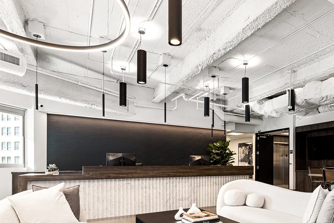 An interior shot of Premier Workspaces - The Atrium at Continental Park