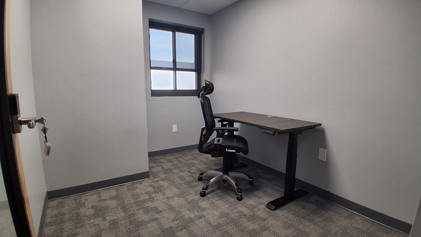 An interior shot of Day Office 113 - window