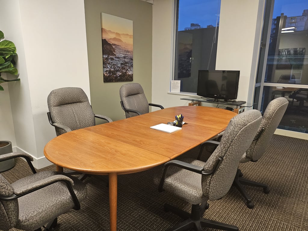 An interior shot of Pender Room
