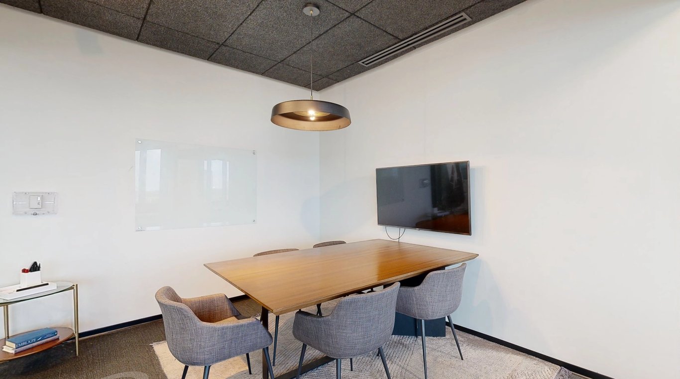 An interior shot of Huddle Room A