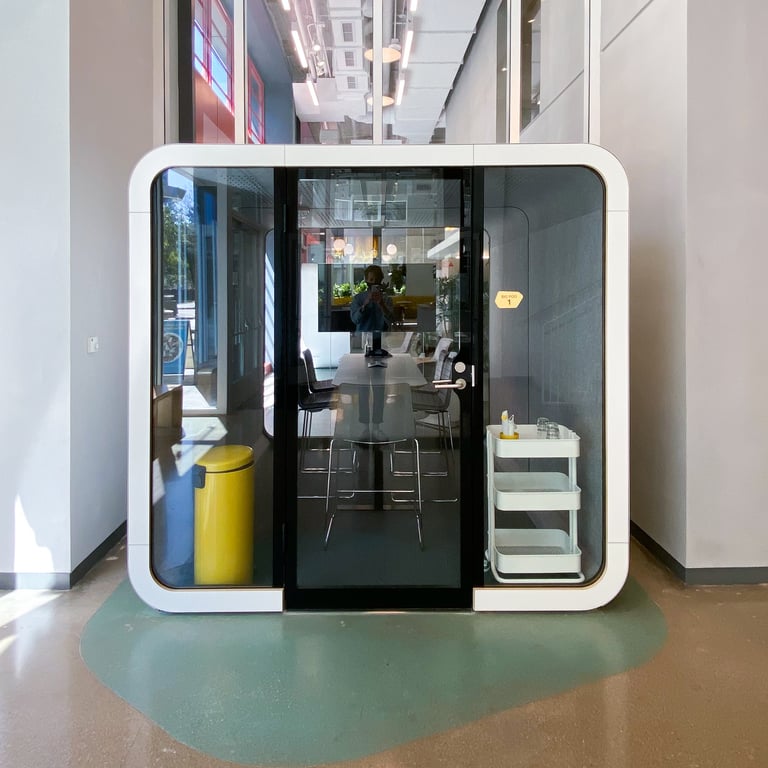 An interior shot of Big Pod 3