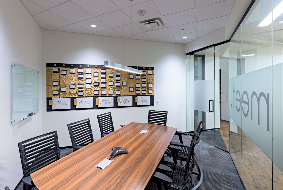 An interior shot of Meet Room