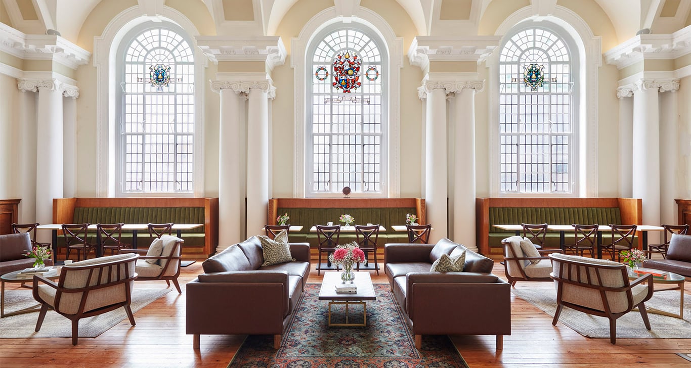 An interior shot of Clockwise - Bromley