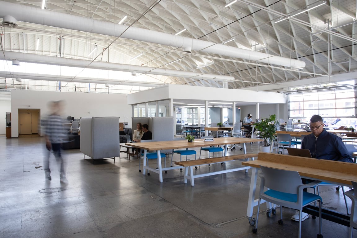 An interior shot of BLANKSPACES - Santa Monica - Colorado Ave