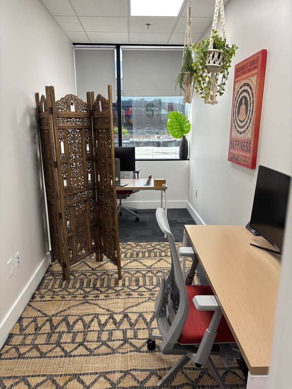 An interior shot of Private Office #8